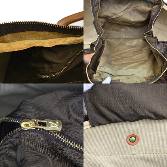 LOUIS VUITTON Plain Ale Ron Hand Bag Monogram Leather BN France - Picture 10 of 16